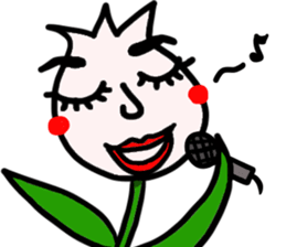 a tulip. sticker #5567899