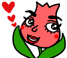 a tulip. sticker #5567905