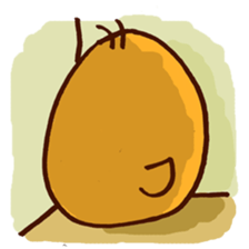 chick with japanese comment sticker #5567925