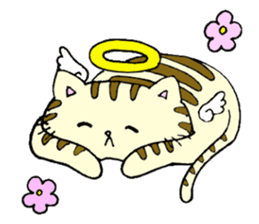 Angel cat&Devil cat sticker #5568268
