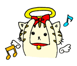Angel cat&Devil cat sticker #5568269