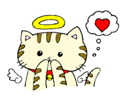 Angel cat&Devil cat sticker #5568270