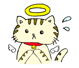 Angel cat&Devil cat sticker #5568271