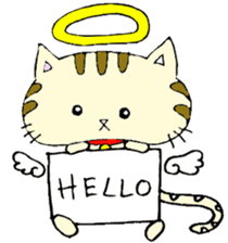 Angel cat&Devil cat sticker #5568294
