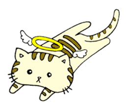 Angel cat&Devil cat sticker #5568298