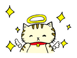 Angel cat&Devil cat sticker #5568302