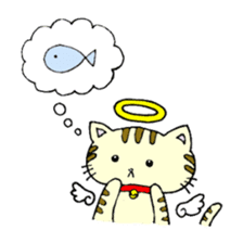 Angel cat&Devil cat sticker #5568305