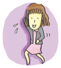 Women working in ophthalmology sticker #5568709