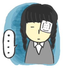 Women working in ophthalmology sticker #5568710