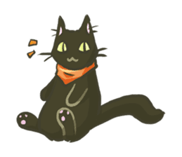 Black-Cat TOBBY sticker #5569044