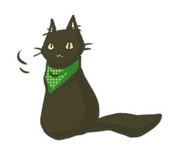 Black-Cat TOBBY sticker #5569048