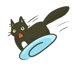 Black-Cat TOBBY sticker #5569054