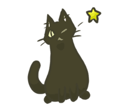 Black-Cat TOBBY sticker #5569055