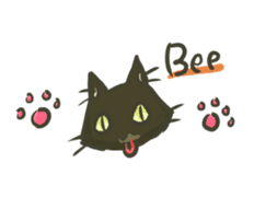 Black-Cat TOBBY sticker #5569059