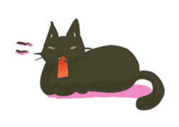 Black-Cat TOBBY sticker #5569064
