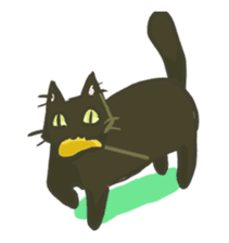 Black-Cat TOBBY sticker #5569065