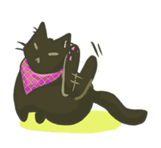 Black-Cat TOBBY sticker #5569067