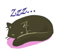 Black-Cat TOBBY sticker #5569069