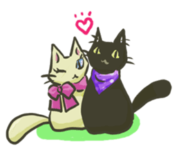 Black-Cat TOBBY sticker #5569071