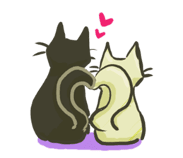 Black-Cat TOBBY sticker #5569072