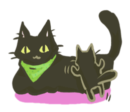 Black-Cat TOBBY sticker #5569073
