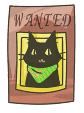 Black-Cat TOBBY sticker #5569074