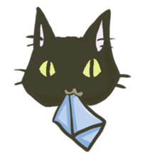 Black-Cat TOBBY sticker #5569076