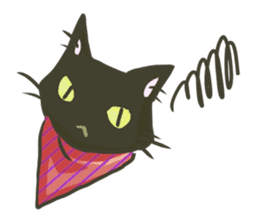 Black-Cat TOBBY sticker #5569078