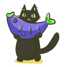 Black-Cat TOBBY sticker #5569081