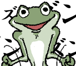 Frog seniors. sticker #5569230