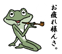 Frog seniors. sticker #5569242