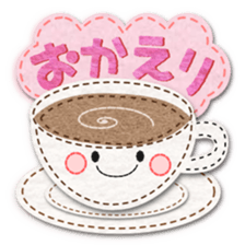 Cute felt sticker sticker #5569331