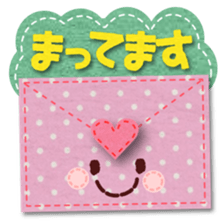 Cute felt sticker sticker #5569355