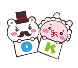 Kuma and Usa sticker #5569764