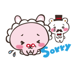 Kuma and Usa sticker #5569770