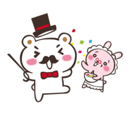 Kuma and Usa sticker #5569780