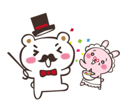 Kuma and Usa sticker #5569780