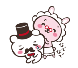 Kuma and Usa sticker #5569785