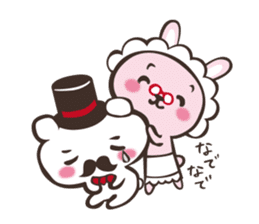 Kuma and Usa sticker #5569785