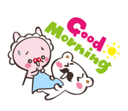 Kuma and Usa sticker #5569801