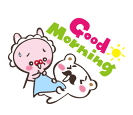 Kuma and Usa sticker #5569801