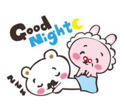 Kuma and Usa sticker #5569803