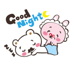 Kuma and Usa sticker #5569803