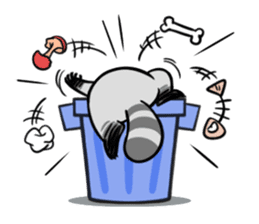 Rakkun Forever sticker #5570094