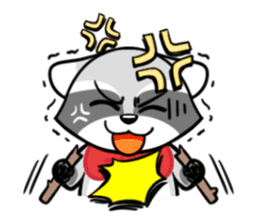 Rakkun Forever sticker #5570100