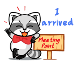 Rakkun Forever sticker #5570106