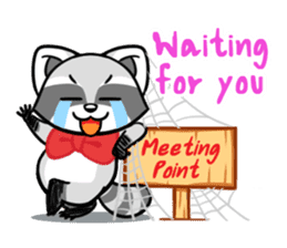 Rakkun Forever sticker #5570107