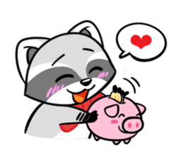 Rakkun Forever sticker #5570120