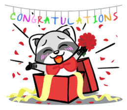 Rakkun Forever sticker #5570123