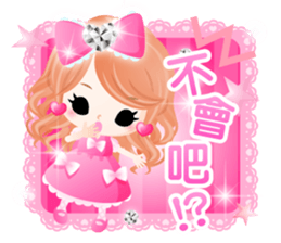 Kirakira Pink-Chinese (Traditional)- sticker #5570162
